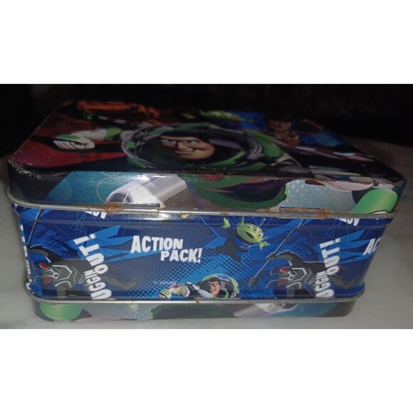 Child's Small Metal Lunch Box Toy Story About 5"x 6" x 3" - Picture 6 of 6